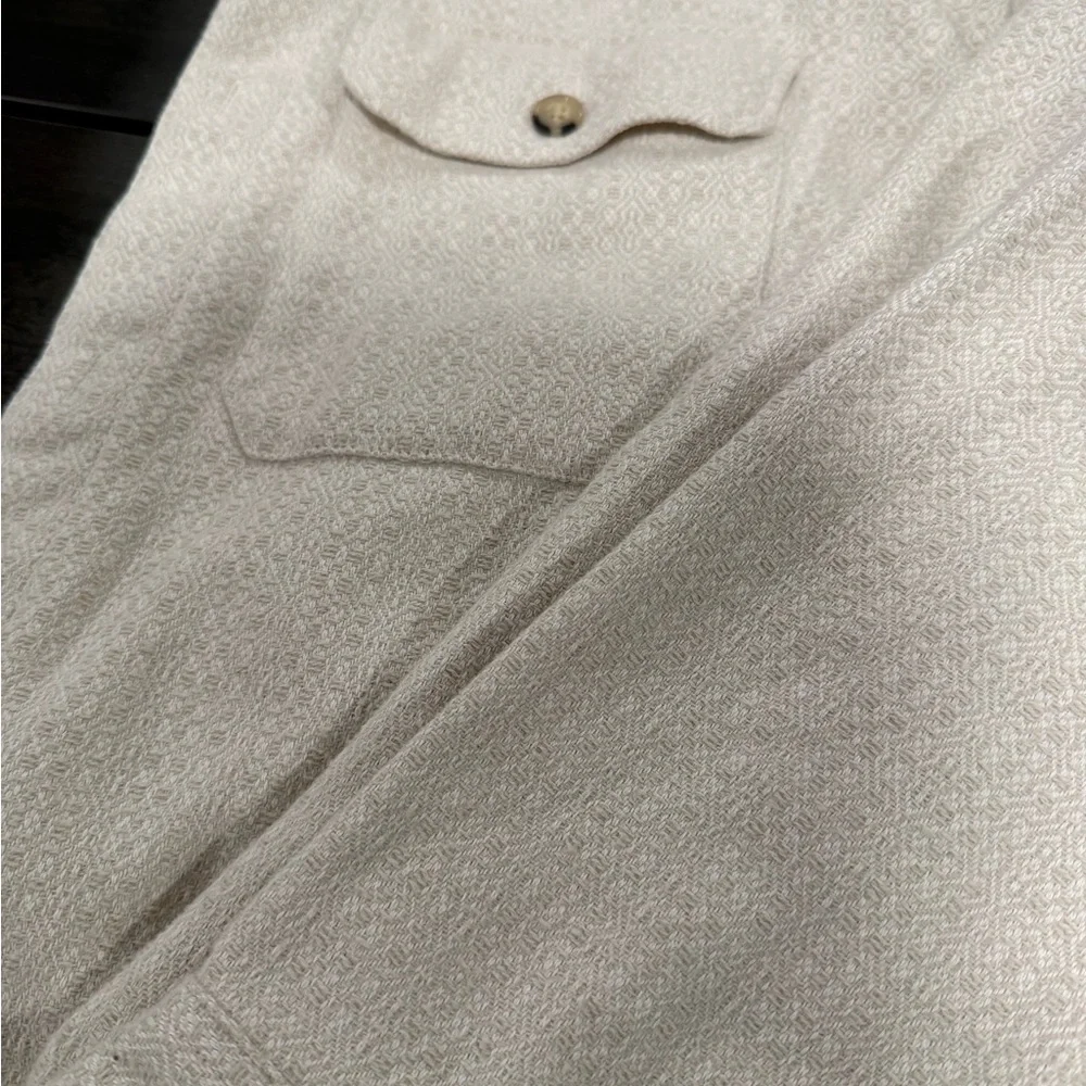 Men’s Abercrombie & Fitch Beige Casual Button Down Shirt XL - Picture 5 of 5